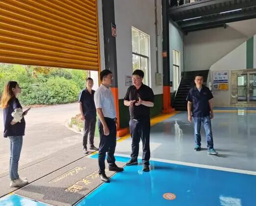 王勇走访调研华创智谷入驻企业——安格诺尔(江苏）智能电气有限公司