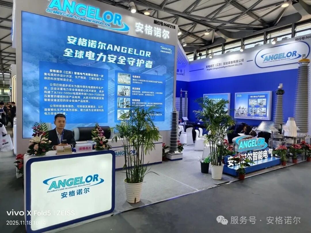 安格诺尔闪耀2025上海国际电力展！