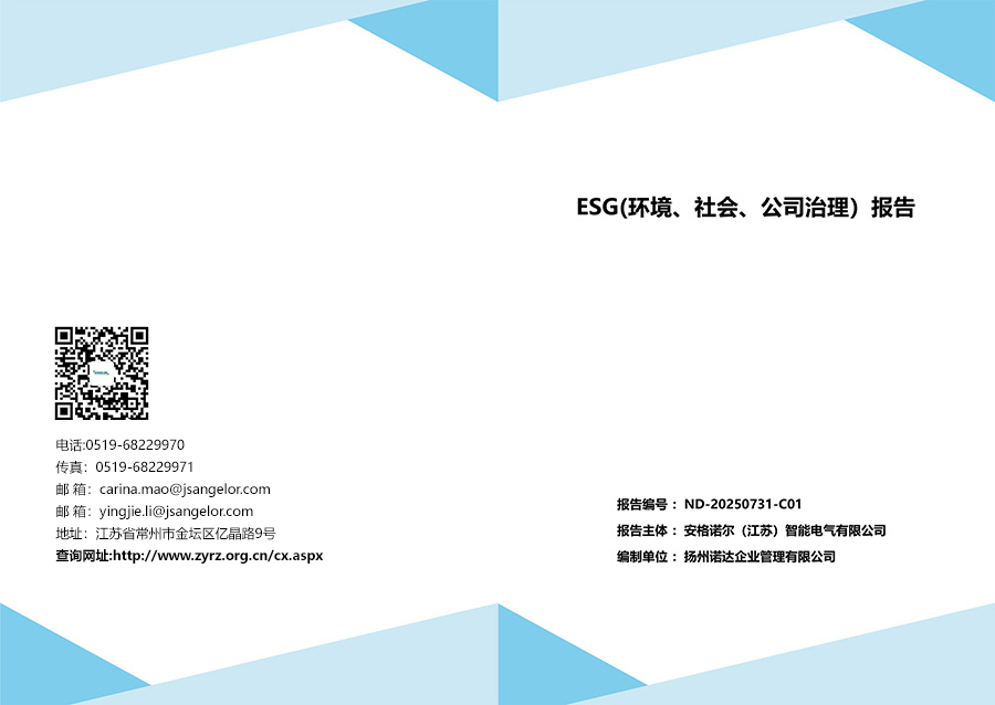 ESG(环境、社会、公司治理)报告